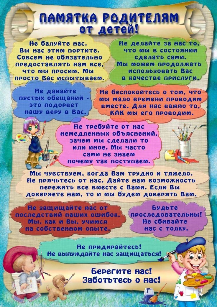 Консультация для Родителей
